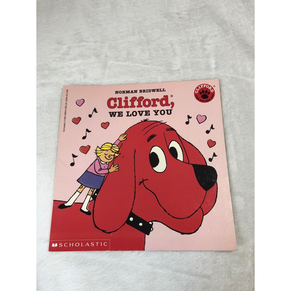 Clifford, We Love You Book Kids Norman Bridwell Paperback Vintage